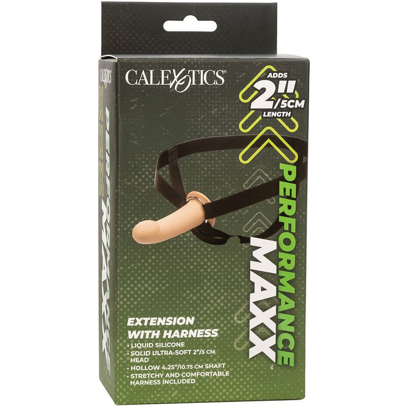 CALEXOTICS PERFORMANCE MAXX EXTENSIoN CON ARNeS PIEL CLARO