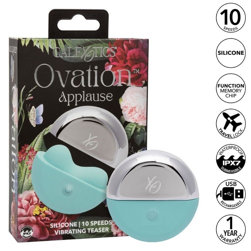 CALEXOTICS OVATION APPLAUSE ESTIMULADOR VERDE AGUA