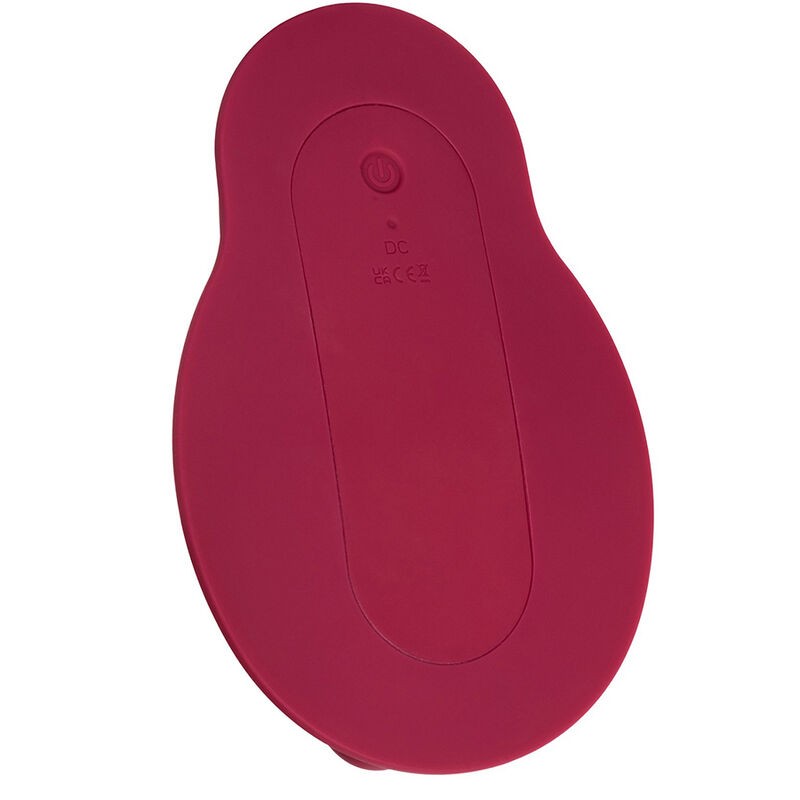 CALEXOTICS RIDER MASAJEADOR DOBLE MOTOR CONTROL REMOTO ROJO