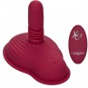 CALEXOTICS RIDER MASAJEADOR DOBLE MOTOR CONTROL REMOTO ROJO