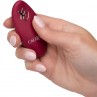 CALEXOTICS RIDER MASAJEADOR DOBLE MOTOR CONTROL REMOTO ROJO