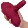 CALEXOTICS RIDER MASAJEADOR DOBLE MOTOR CONTROL REMOTO ROJO