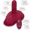 CALEXOTICS RIDER MASAJEADOR DOBLE MOTOR CONTROL REMOTO ROJO