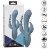 CALEXOTICS VIBRADOR TRIPLE eXTASIS GRIS
