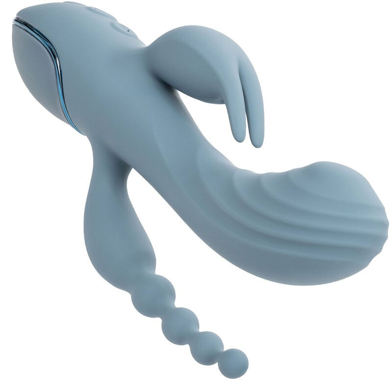 CALEXOTICS VIBRADOR TRIPLE eXTASIS GRIS