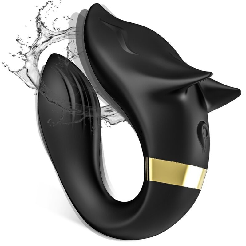 ARMONY FOX VIBRADOR PAREJAS CONTROL REMOTO NEGRO