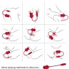 ARMONY ROSELIP ESTIMULADOR CLITORIS CON LENGUA 10 MODOS VIBRADOR ROJO