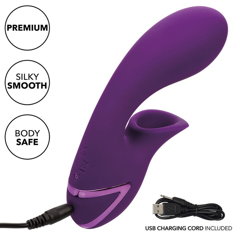 CALEXOTICS HUNTINGTON BEACH HEARTBREAKER ESTIMULADOR SUCCIONADOR MORADO BY CALIFORNIA DREAMING