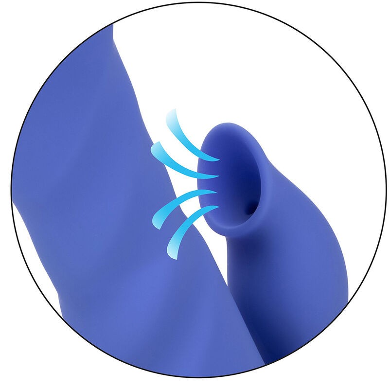 CALEXOTICS LA LOVE VIBRADOR SUCCIONADOR AZUL BY CALIFORNIA DREAMING