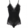 SUBBLIME TEDDY DETALLE ENCAJE FLORAL NEGRO L XL