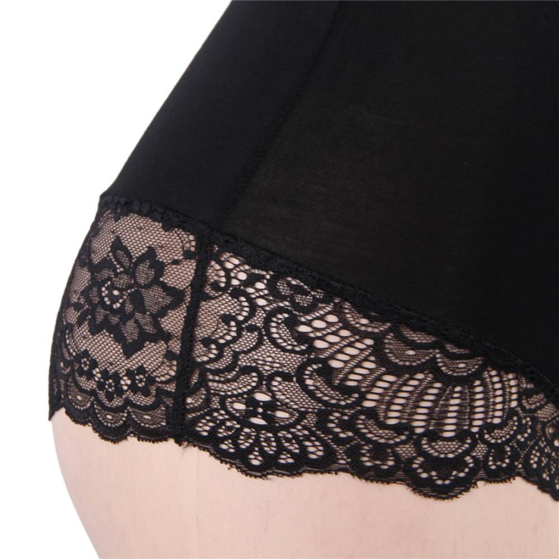SUBBLIME TEDDY DETALLE ENCAJE FLORAL NEGRO L XL