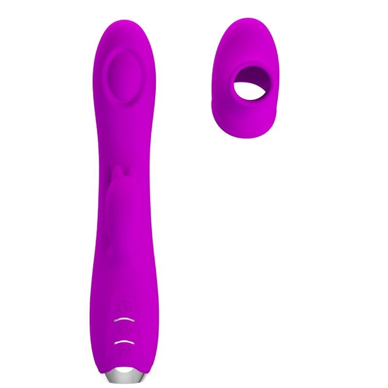 PRETTY LOVE REGINA VIBRADOR SUCCIONADOR RECARGABLE MORADO