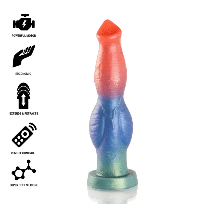 EPIC ARION DILDO SINFONiA DEL PLACER RECARGABLE CONTROL REMOTO