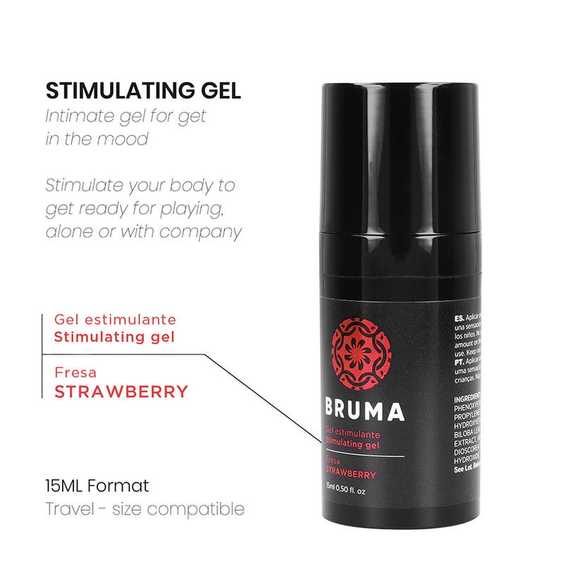 BRUMA BaLSAMO INTENSIFICADOR SABOR FRESA 15 ML