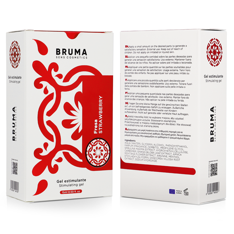 BRUMA BaLSAMO INTENSIFICADOR SABOR FRESA 15 ML