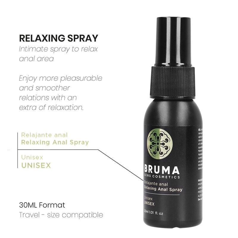 BRUMA SPRAY RELAJANTE ANAL UNISEX 30 ML