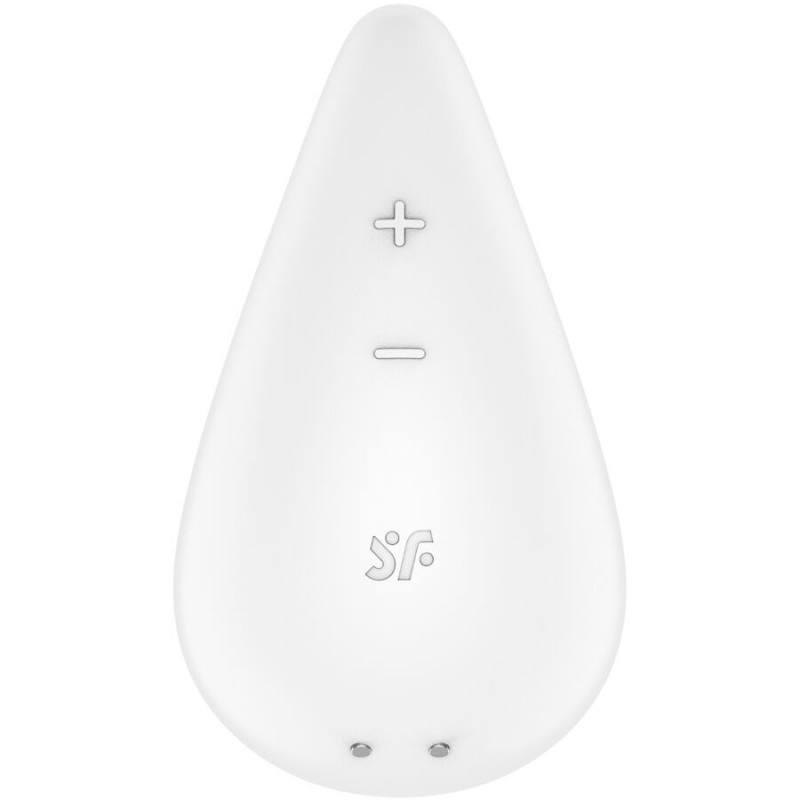 SATISFYER DEW DROP VIBRADOR LAY ON BLANCO