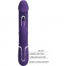 PRETTY LOVE KAMPAS VIBRADOR RABBIT 3 EN 1 MULTIFUNCIoN CON LENGUA VIOLETA
