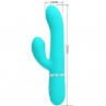 PRETTY LOVE VIBRADOR PUNTO G MULTIFUNCIoN VERDE AGUA