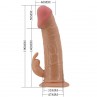 PRETTY LOVE MAVIS HARNESS BRIEFS UNIVERSAL CON DILDO 19 CM NATURAL