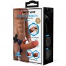 PRETTY LOVE MARION HARNESS BRIEFS UNIVERSAL CON DILDO VIBRACIoN 19 CM MULATO