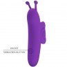 PRETTY LOVE SNAIL PODEROSO ESTIMULADOR DE DEDO MORADO