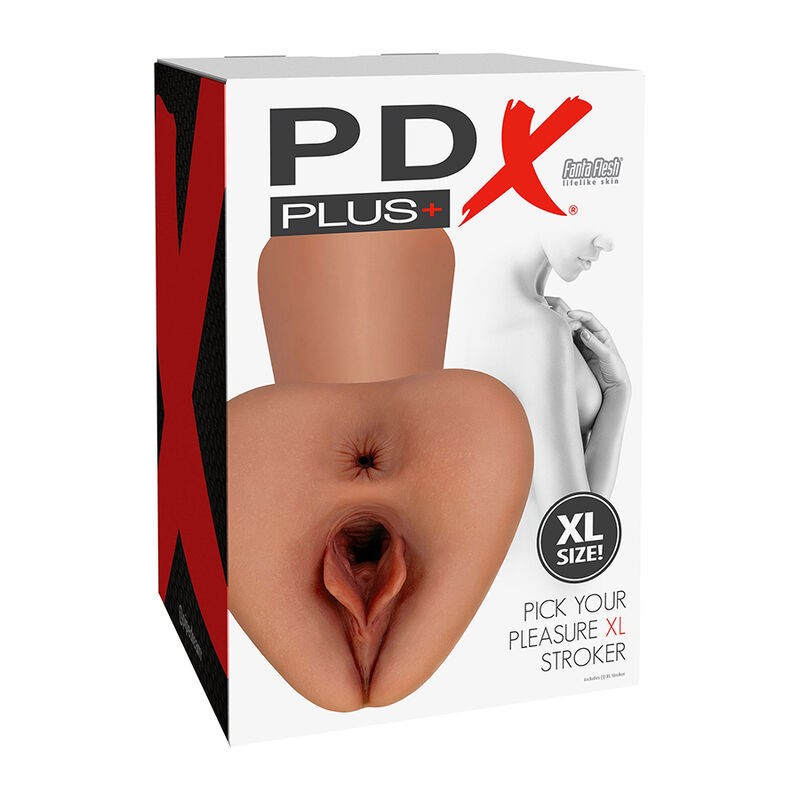 PDX PLUS PICK YOUR PLEASURE MASTURBADOR REALaSTICO XL MULATO