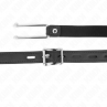 KINK MORDAZA GANCHO DE METAL 115 CM CON CORREA DE POLIPIEL AJUSTABLE 39 58 CM X 2 CM