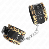 KINK MUaEQUERAS DE CUERO ESTILO LEOPARDO AJUSTABLE 18 29 CM X 55 CM