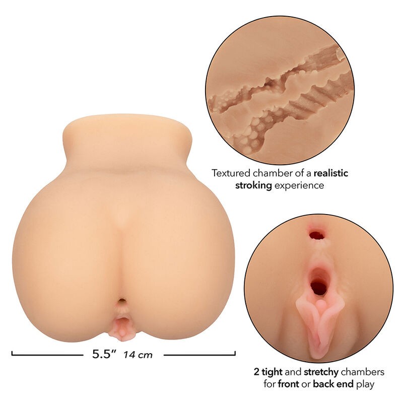 CALEXOTICS THE FARMERS DAUGHTER DOBLE MASTURBADOR REALaSTICO NATURAL