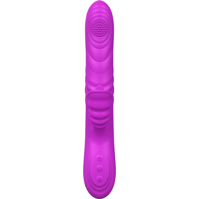 ARMONY ANGELIA VIBRADOR MULTIFUNCION CON LENGUA ESTIMULADORA EFECTO CALOR VIOLETA