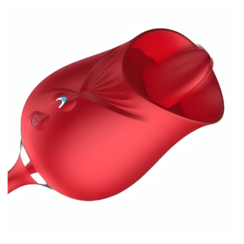 ARMONY DELIGHT FLOWER VIBRADOR BUMPING CON LENGUA ROJO