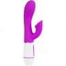 ARMONY HAPPY VIBRADOR ESTIMULADOR CON LENGUA RECARGABLE VIOLETA