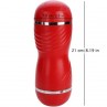 ARMONY MASTURBADOR DOBLE VAGINA BOCA ROJO