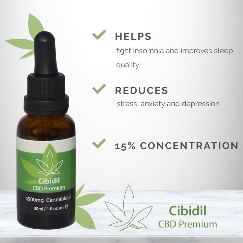 500 COSMETICS CIBIDIL RELAJANTE ACEITE CBD 15 30 ML