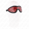 KINK VENDA CON PATRaN DE DIAMANTES ROJO 205 x 6 CM