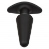 CALEXOTICS ROCK BOTTOM PLUG ANAL CaNICO 10 VIBRACIONES SILICONA NEGRO