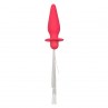 CALEXOTICS SOUTHERN LIGHTS LIGHT UP PLUG ANAL CON LUCES 10 VIBRACIONES SILICONA ROSA