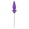 CALEXOTICS SOUTHERN LIGHTS LIGHT UP PLUG ANAL CON LUCES 10 VIBRACIONES SILICONA VIOLETA