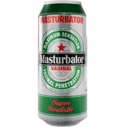 ALIVE MASTURBADOR MASCULINO VAGINA LATA CERVEZA
