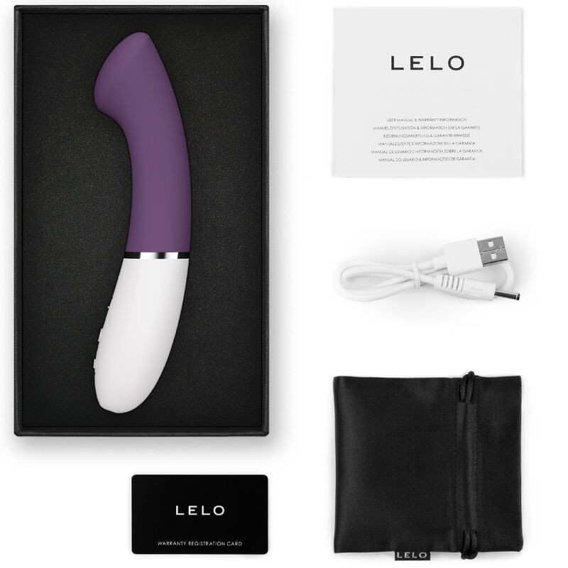 LELO GIGIa 3 VIBRADOR PUNTO G VIOLETA