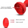 ARMONY EXTREME A BLOOM ROSA VIBRADOR PLUG ANAL CONTROL REMOTO ROJO