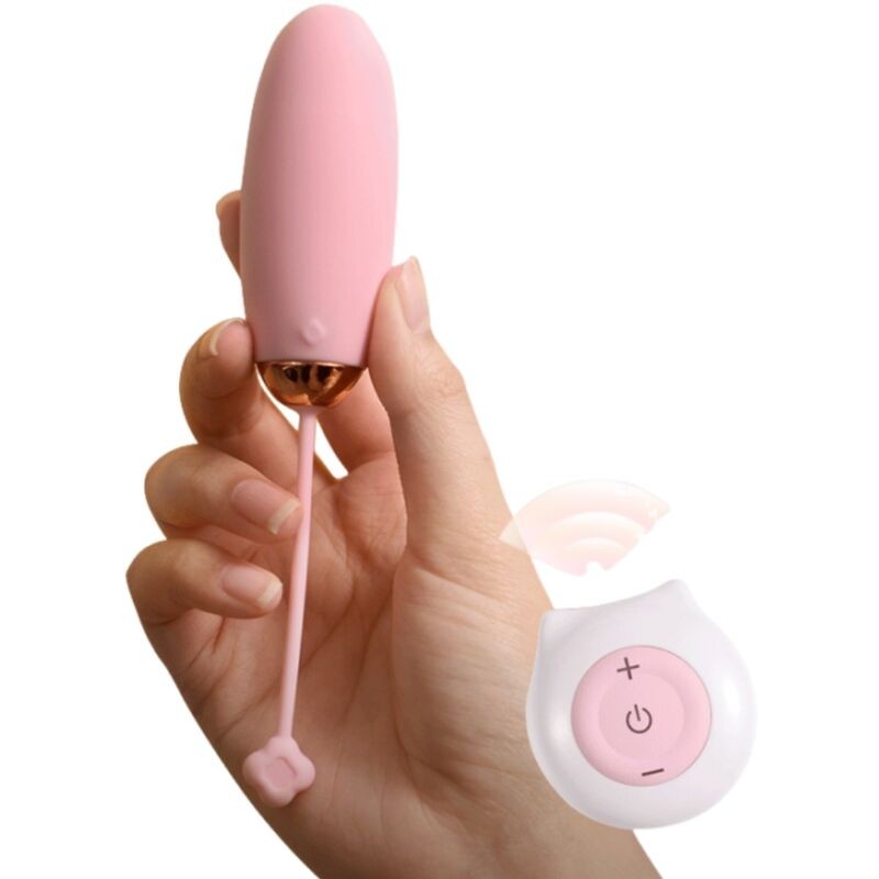 ARMONY KITTY FUN HUEVO VIBRADOR CONTROL REMOTO 10 VIBRACIONES ROSA