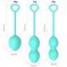 ARMONY ANABIOSIS PESAS VAGINALES 3 NIVELES VERDE