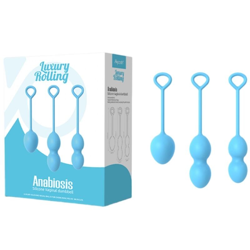 ARMONY ANABIOSIS PESAS VAGINALES 3 NIVELES AZUL
