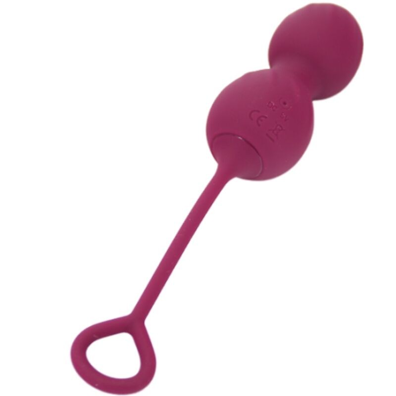 ARMONY BLOSSOMS PESAS VAGINALES VIBRADOR CONTROL REMOTO 10 VIBRACIONES ROJO OSCURO