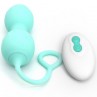 ARMONY BLOSSOMS PESAS VAGINALES VIBRADOR CONTROL REMOTO 10 VIBRACIONES VERDE