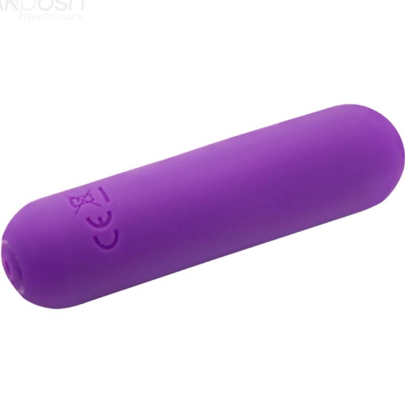 ARMONY SPLASH HAHA BALA VIBRADORA SILICONA 10 VIBRACIONES 75 X 19 CM MORADO
