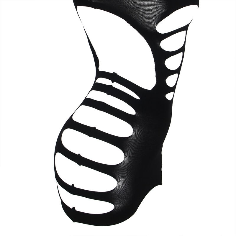 SUBBLIME 952266 BODYSTOCKING DE REJILLA ELSTICO MANGA LARGA NEGRO TALLA aNICA
