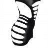 SUBBLIME 952266 BODYSTOCKING DE REJILLA ELSTICO MANGA LARGA NEGRO TALLA aNICA